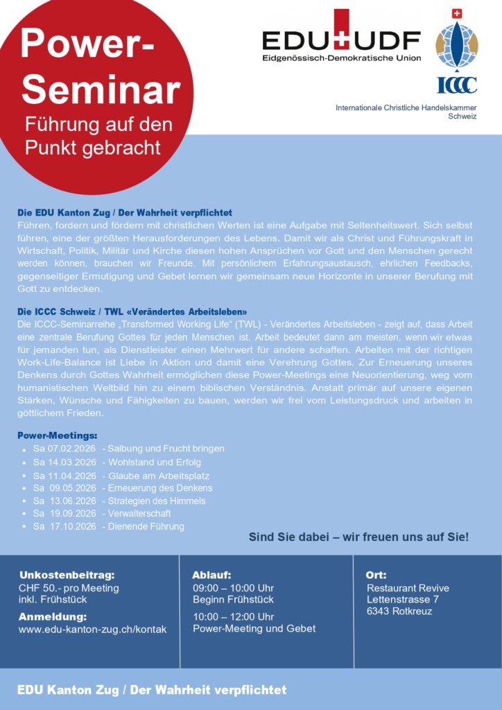 Flyer Power Seminar 2026